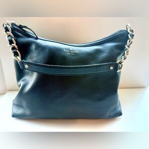 Kate Spade Black Leather Shoulder Bag